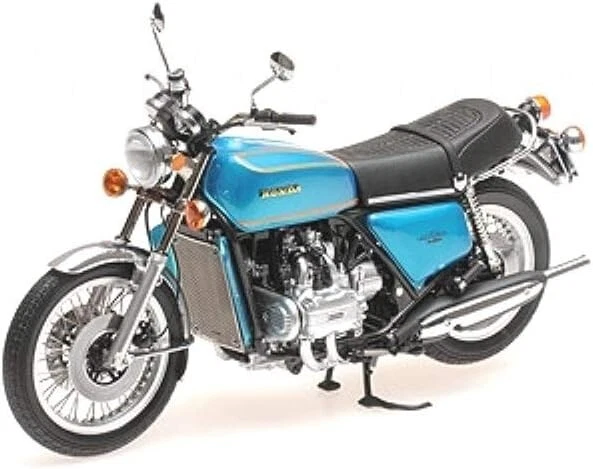 Minichamps DP 1/12 Honda Gold Wing 1975 (Blue/Green) Completed 122 161600 - Image 1 of 1