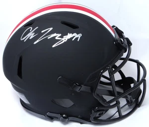 Chase Young Autographed Ohio State F/S Eclipse Speed Authentic Helmet-Fanatics - Picture 1 of 7