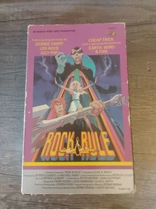 ROCK & RULE 1983 VHS MGM Home Entertainment Animation, Cheap Trick  - Picture 1 of 3