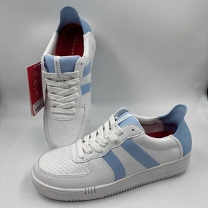 Redvanly Contender Spikeless Mens Golf Shoes White With Sky Blue Size 10 NEW - Picture 1 of 16