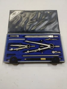 Vintage Alvin Präzisionszeichenset im Originalkoffer, 1 Stück fehlt - Bild 1 von 6