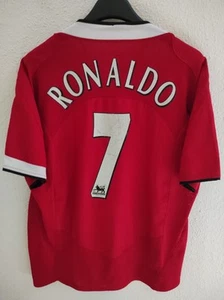 MANCHESTER UNITED 2004-2005 Ronaldo 7 camiseta shirt trikot maillot maglia M - Picture 1 of 6