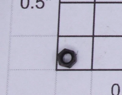 Lionel 700E-176 Black Handrail Stanchion Nut (24) - Image 1 of 2