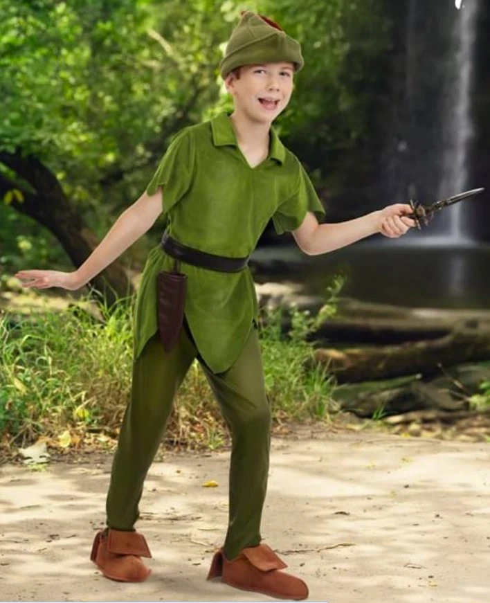 Disfraz de Peter Pan de Disney para niño Foto 1 de 2