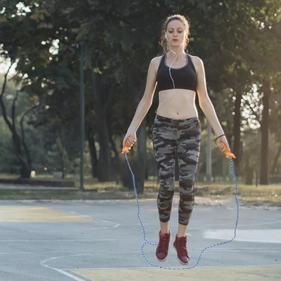  2 Stück Holzgriff Springseil Kinder Springseile Cartoon Springseile für Kinder - Bild 1 von 4