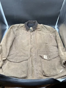 Vintage Carhartt Jacket Men 2XL Rancher Chore Barn Coat Blanket Lined C52 CHT - Picture 1 of 8