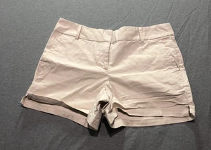 Pantaloncini Loft Donna 10 Mid Rise Preppy Coastal Minimalist Chic Beige - Foto 1 di 10