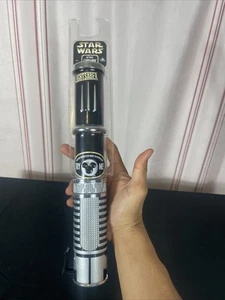 2008 Disney Parks Exclusive Star Wars Mickey Mouse Blue Lightsaber Tested Works - Picture 1 of 15