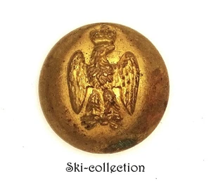 Bouton d'Administration de Napoléon III° (1852-1870) France. 14 mm - Picture 1 of 3
