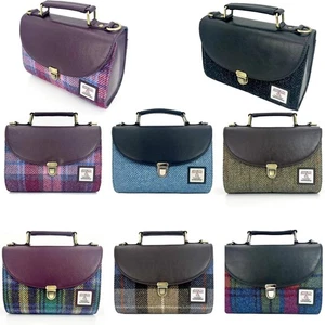 Maccessori Harris Tweed Mini Day Bag Chic Crossbody & Shoulder Handbag for Women - Picture 1 of 11