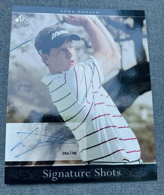 Luke Donald European Ryder Cup Legend 2005 SP 8x10 AUTO /100 - Image 1 of 2
