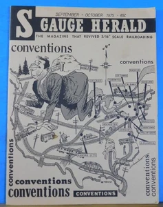 S Gauge Herald 1975 Sept Oct Conventions Conventions - Picture 1 of 1