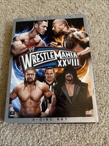 WWE Wrestlemania 28 XXVIII DVD 2012 3-Disc Set - Picture 1 of 9