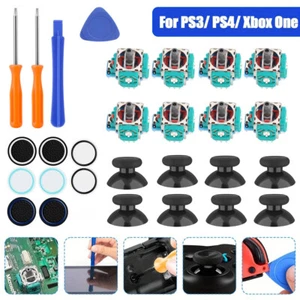 Kit de herramientas de repuesto de 28 piezas de joystick de palo analógico con tapas para mando PS4 - Imagen 1 de 14