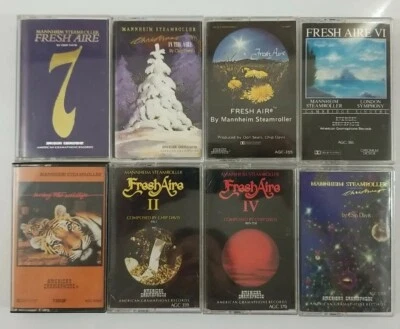Mannheim Steamroller Cassette Tape Bundle (SEE DESCRIPTION FOR TITLES)  - Image 1 of 3