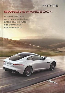 JAGUAR F-TYPE manual de instrucciones 2016 manual de instrucciones manual de a bordo BA - Imagen 1 de 1
