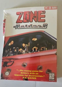 Vtg 1995 PC Video Game Software ZONE RAIDERS SEALED Big Box NEW - Picture 1 of 3