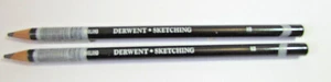 Derwent Artist's Sketching Pencils, 2 Pencil Pack Free Postage - Picture 1 of 3