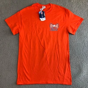 NWT Clemson Tigers Shirt Women's Small Short Sleeve Crew Neck Tied To Clemson - Picture 1 of 18