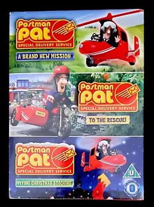 Postman Pat Special Delivery Service Boxset DVD'S x 3 Movies Region 2 - Picture 1 of 3