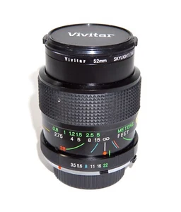 Vivitar 28-70mm Macro-Focus Zoom f/3.5-4.8 for M/MD Mount w/Front and Back Caps - Picture 1 of 6