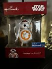 NEW Star Wars Christmas Ornament Hallmark BB-8 W Santa Hat Walmart New