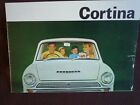 FORD CORTINA Car Sales Brochure 1966 This is rare -has the Lotus in it !