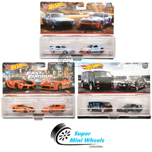 Hot Wheels Car Culture 2 Pack HBL96 H Case 3Pcs Set - Mustang / Supra / GTR R32 - Picture 1 of 5