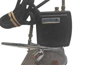 Master Airbrush Portable Airbrushing Compressor Kit tested works - Picture 1 of 4