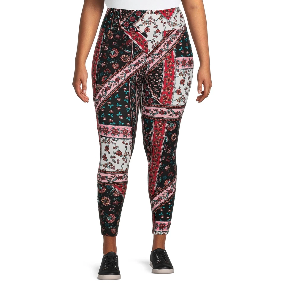 Terra & Sky Mujer Talla Grande | Suaves | Leggings Capri Estampados | Colores | Tallas Foto 1 de 1