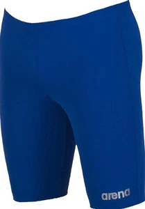 Arena Boys' Swim Shorts Jammer, Blue/Silver, DE140 (10-11 Years) - Picture 1 of 5