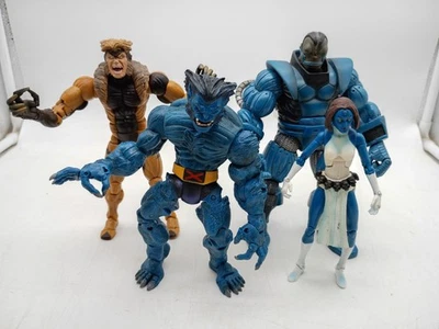 ToyBiz Marvel Legends X-MEN LOT Sabretooth Mystique Apocalypse Beast Figures - Image 1 of 4