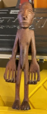 Asmat Or Dogon Wooden Figure - Image 1 of 3