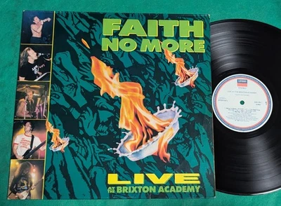 Faith No More – Live At The Brixton Academy BRAZIL 1st Press Lp 1991 Foto 1 de 2