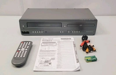 Magnavox DVD VCR Combo Reproductor DV225MG9 Grabadora VHS con Control Remoto y Manual Foto 1 de 4