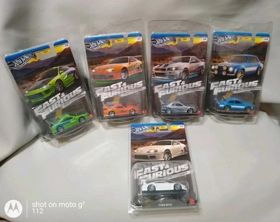 Hot Wheels Fast & Furious Brian O'Conner Set Skyline Supra Eclipse Protector Pac - Image 1 of 4