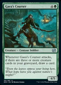 x1 Gaea's Courser - The Brothers' War - NM - MTG - Picture 1 of 1
