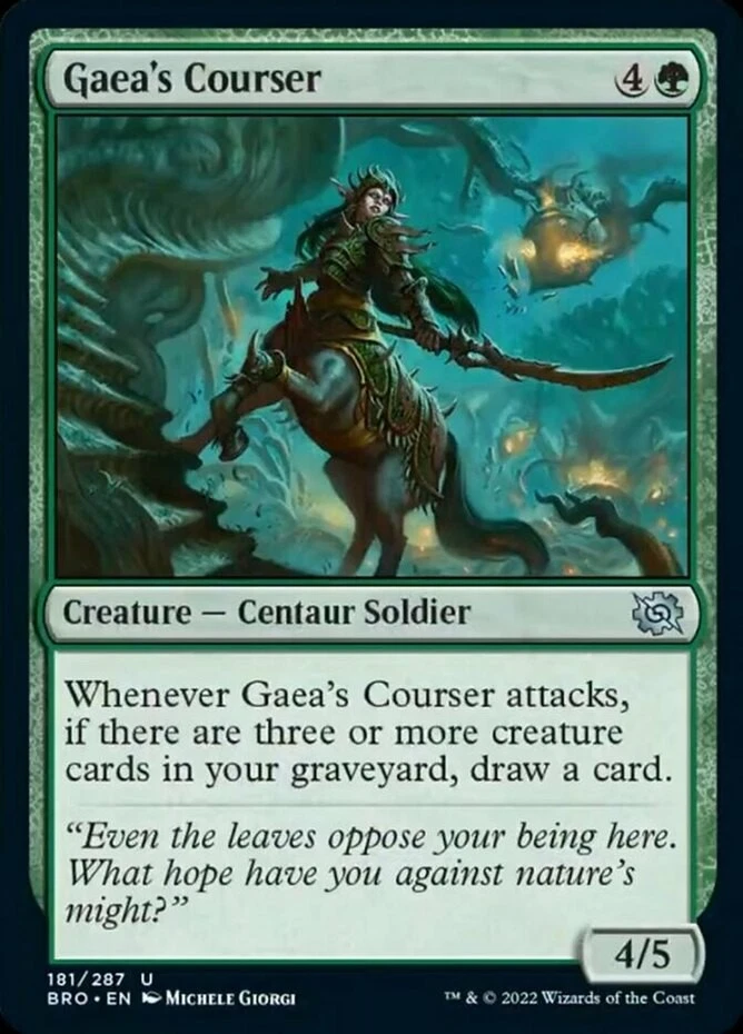 x1 Gaea's Courser - The Brothers' War - NM - MTG - Image 1 of 1