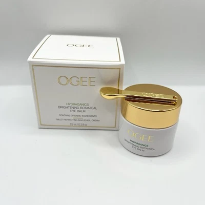 Bálsamo para ojos botánico iluminador OGEE Hydraganics 15 ml 0,5 oz tamaño completo NUEVO EN CAJA Foto 1 de 4