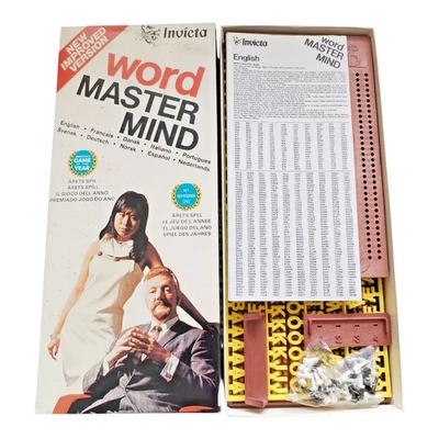 Invicta Mastermind Word Edition Game Vintage 1975 - New Other Unused - Image 1 of 4