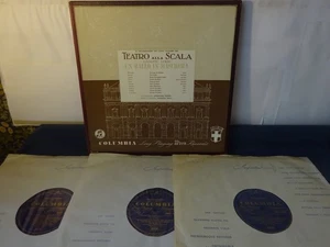 VERDI - UN BALLO IN MASCHERA 3LP BOX, La Scala, Votto, COLUMBIA 33CX 1472-1474 - Picture 1 of 6
