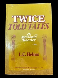 Freemason Book Twice Told Tales - A Masonic Reader by LC Helms New Sealed Masons - Picture 1 of 2