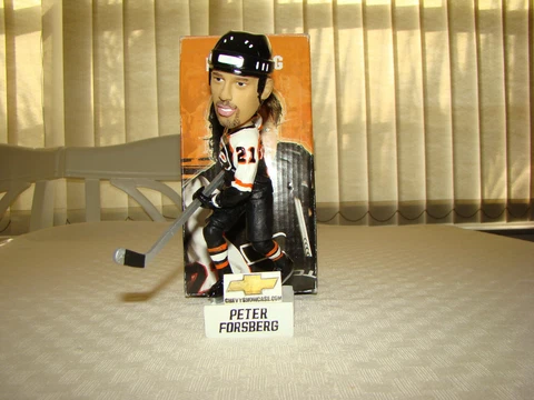 Peter Forsberg Philadelphia Flyers Bobblehead NHL Hockey Giveaway Cover