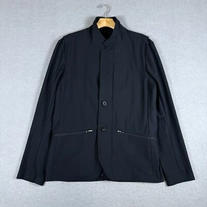 Lululemon Men's Nonstop Blazer Casual Jacket Vented Zip Pockets Black Size M - Picture 1 of 7