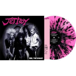Jetboy - Feel The Shake (Pink-Black Splatter) - Picture 1 of 3