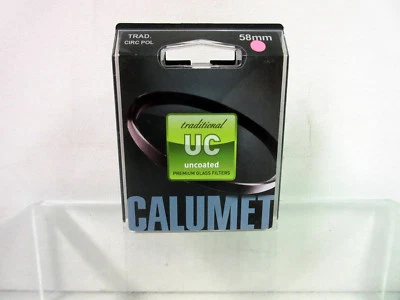 New Calumet 58mm Traditional Uncoated Circular Polarizer Filter SF58005 - Image 1 of 3