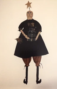 PATTERN Primitive SWEET BAY DOLL & NESTING BOXES - Sunnyknoll Folk Art 1999 OOP - Picture 1 of 3