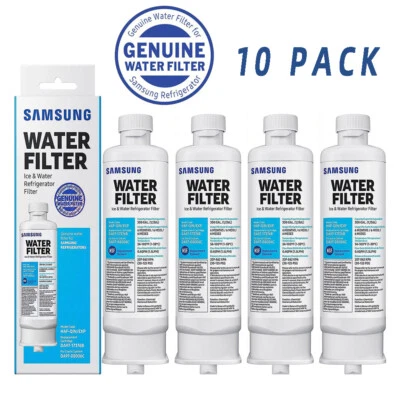 10 PACK Genuine Samsung DA97-17376B HAF-QIN/EXP REFRIGERATOR Water Filter NEW - Image 1 of 3