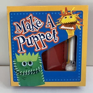 Sandy Creek Make A Puppet Kit NIB Makes Lion & Lizard Flying Frog Publishing - Picture 1 of 9
