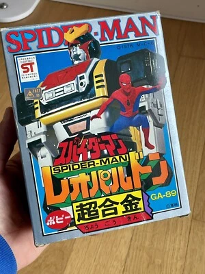 Spider-Man Popy Leopardon GA-89 Leopaldon Japan 100% Original Instructions NEW Foto 1 de 4